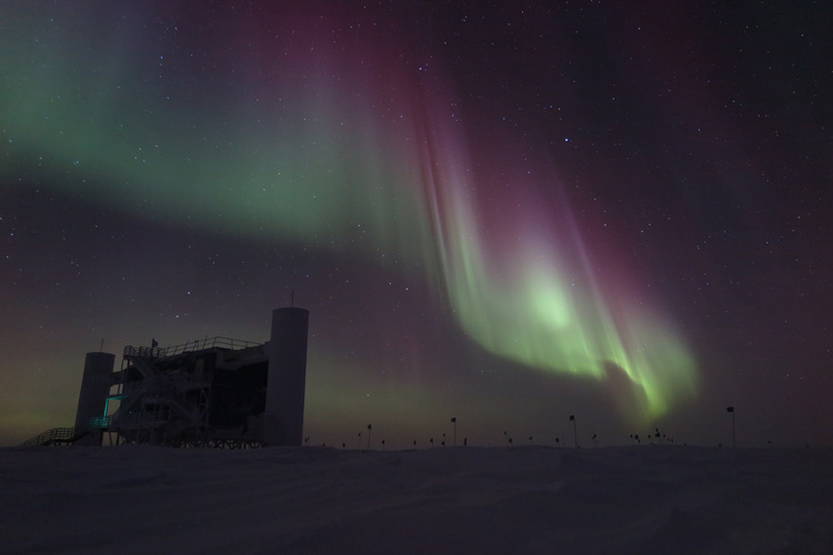 colorful aurora