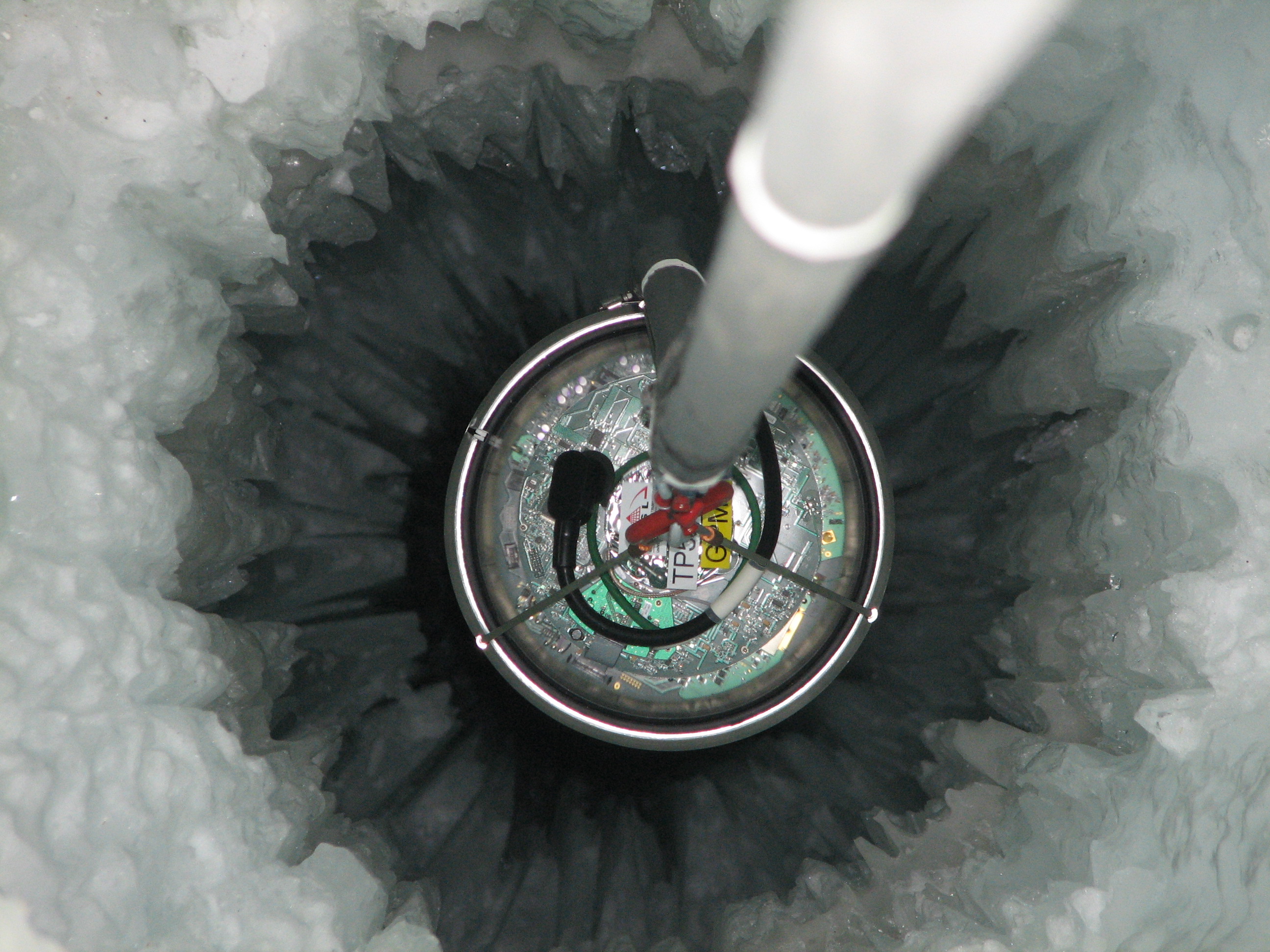 Inside an IceCube string