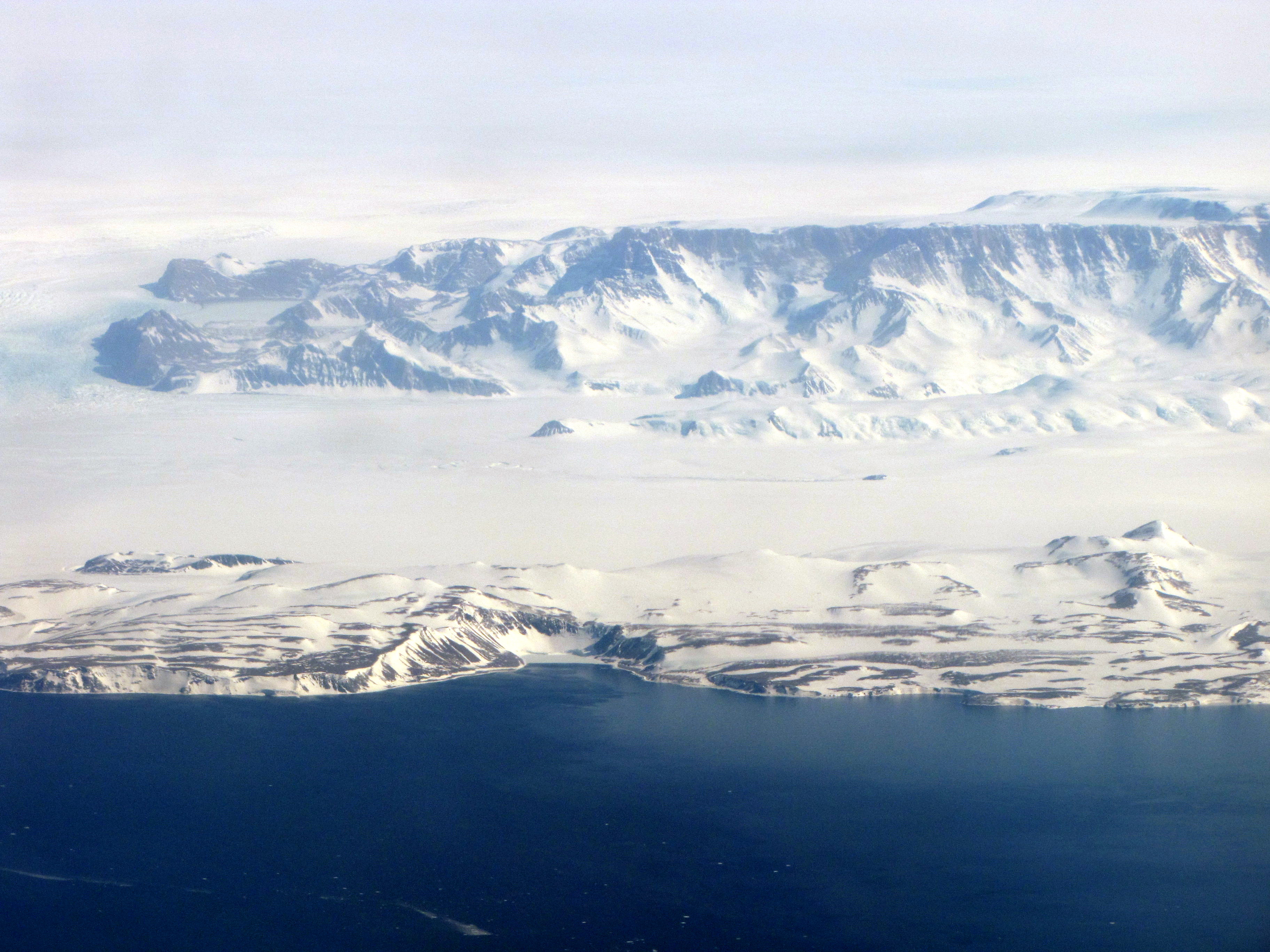 Antarctic coastline